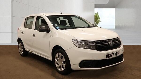 Begagnad Dacia Sandero Ambiance 2017 Vit Halvkombi