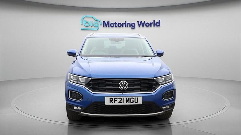 Used VW T-Roc SEL 150 HP (110 kW) 2021 Blue SUV