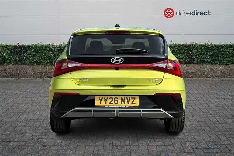 New Hyundai i20 90 HP (66 kW) 2026 Green Hatchback