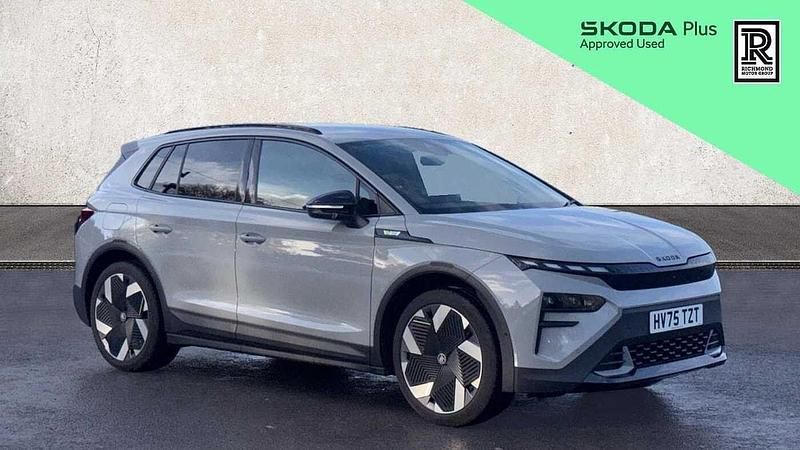 Grey Used 2025 Skoda Elroq vRS SUV | £37,700 (A bit pricey) - Image 1/3