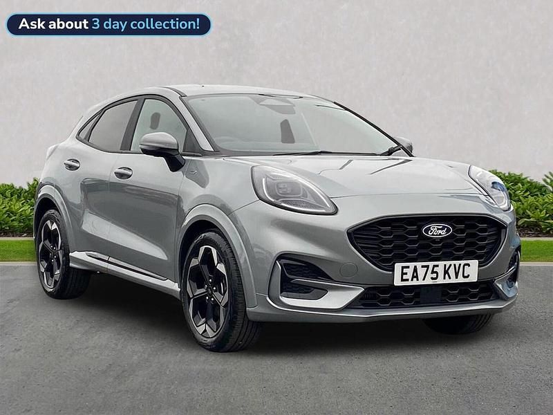 Silver New 2025 Ford Puma ST-Line X Hatchback | £23,299 - Image 1/4