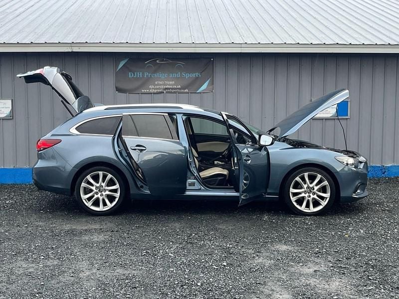 Begagnad Mazda 6 Inclusive 150 HK (110 kW) 2014 Blå Kombi