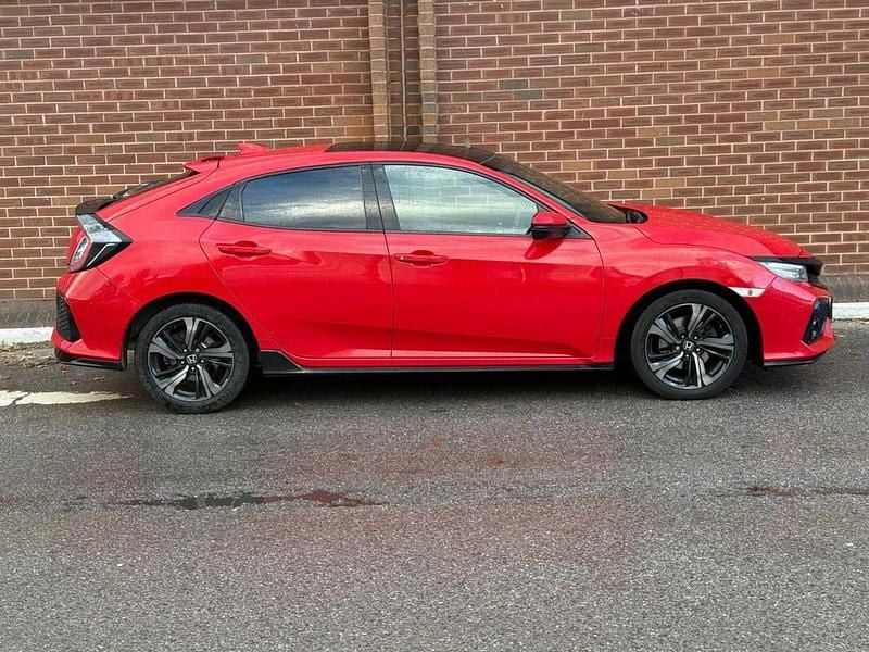 Used Honda Civic Sport Plus 2020 Red Hatchback