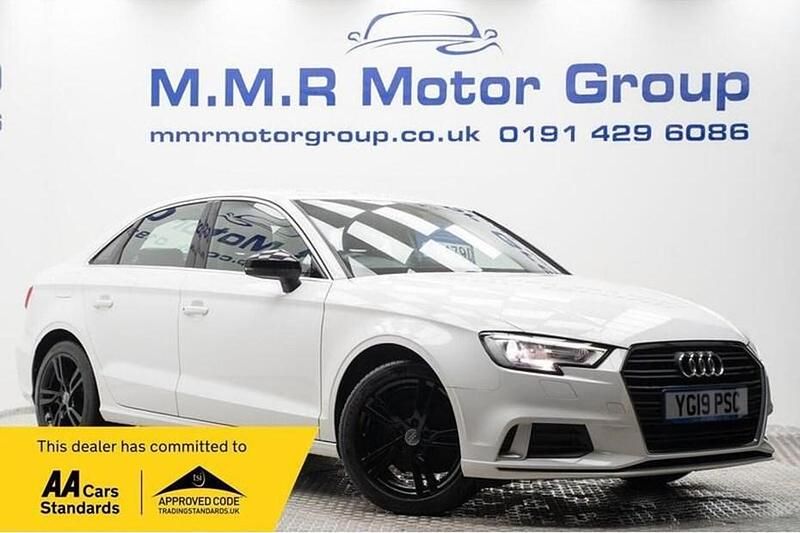 White Used 2019 Audi A3 Sport Sedan | £11,790 (Good price) - Image 1/1