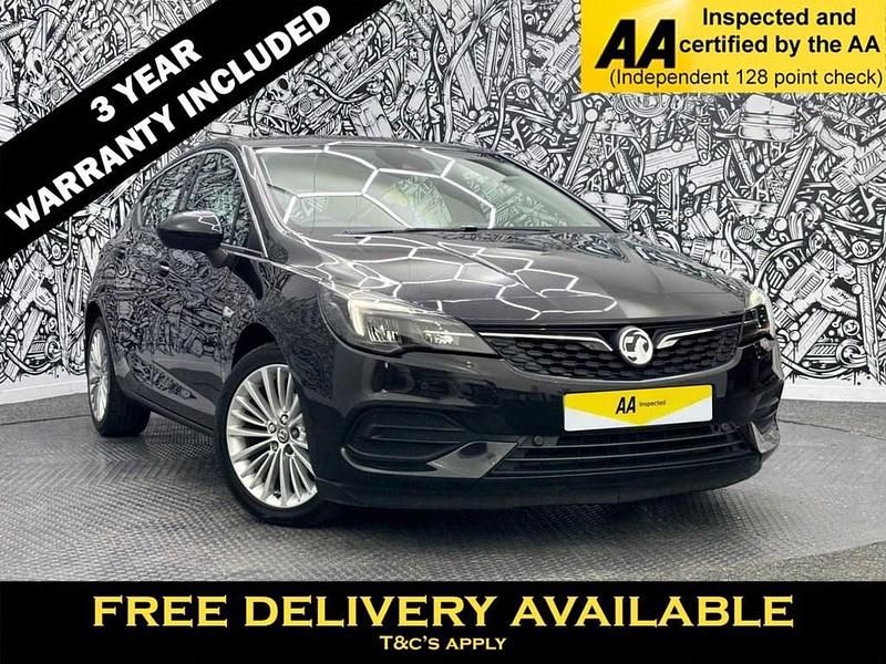 Black Used 2020 Vauxhall Astra Elite Hatchback | £10,195 (Fair price) - Image 1/2