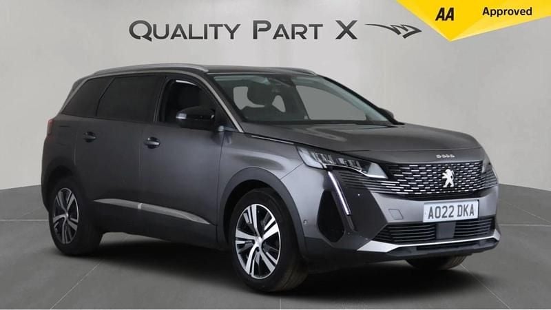 Grey Used 2022 Peugeot 5008 Allure Premium MPV | £17,975 (Fair price) - Image 1/4