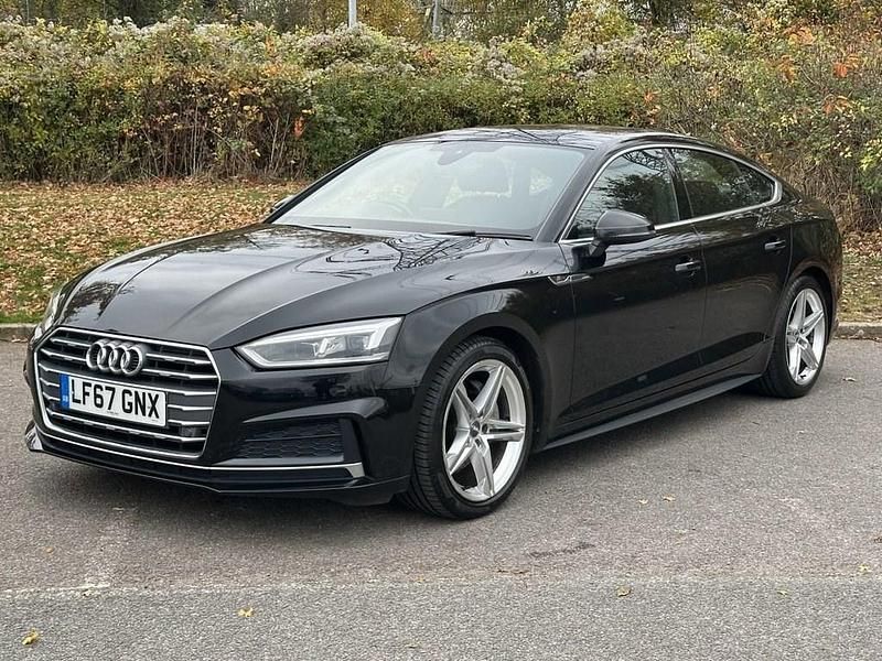 Black Used 2017 Audi A5 Sportback S-Line Hatchback | £16,300 (Fair price) - Image 1/4