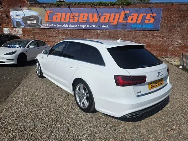 Used Audi A6 S-Line 2016 White Estate