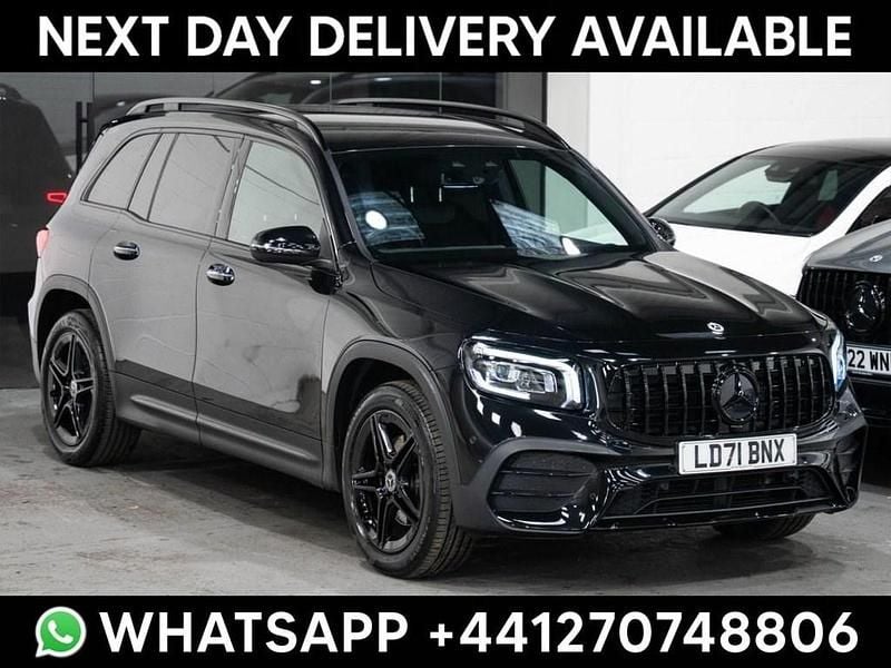 Black Used 2021 Mercedes GLB200 AMG line SUV | £26,995 (Fair price) - Image 1/3