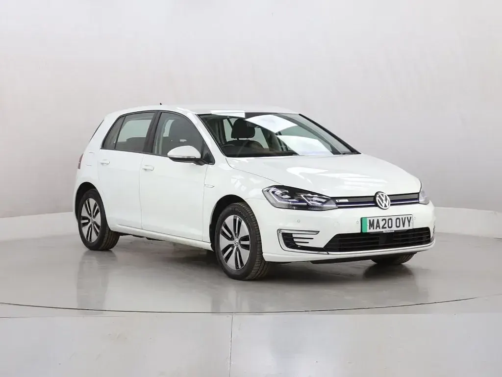 Used VW e-Golf 100 kW (136 HP) 2020 White Hatchback