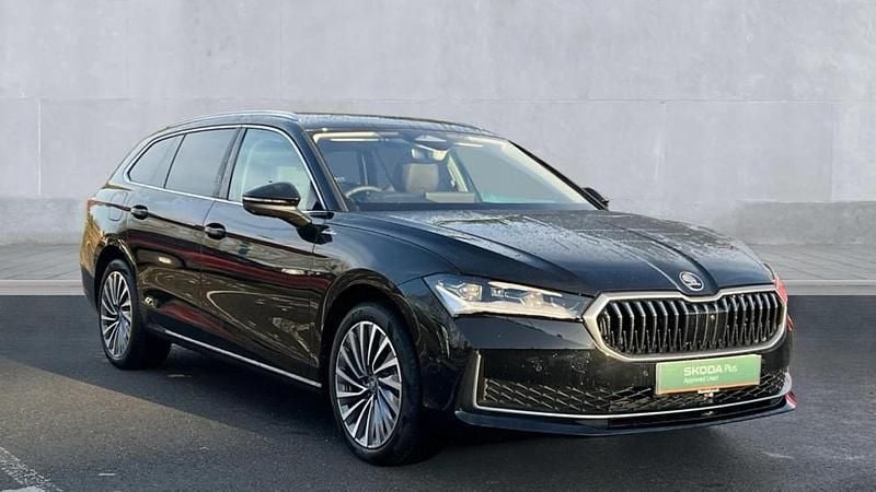 Used Skoda Superb 204 HP (150 kW) 2026 Midnight black metallic Estate