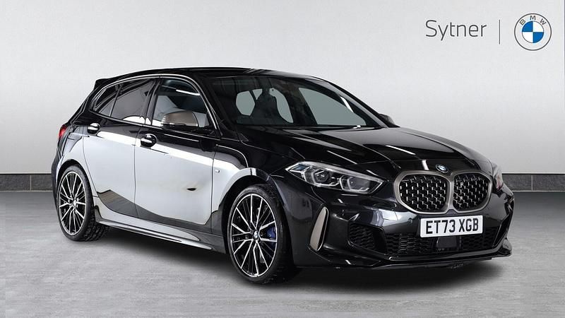 Black Used 2024 BMW M135 Shadowline Hatchback | £30,000 (Fair price) - Image 1/4