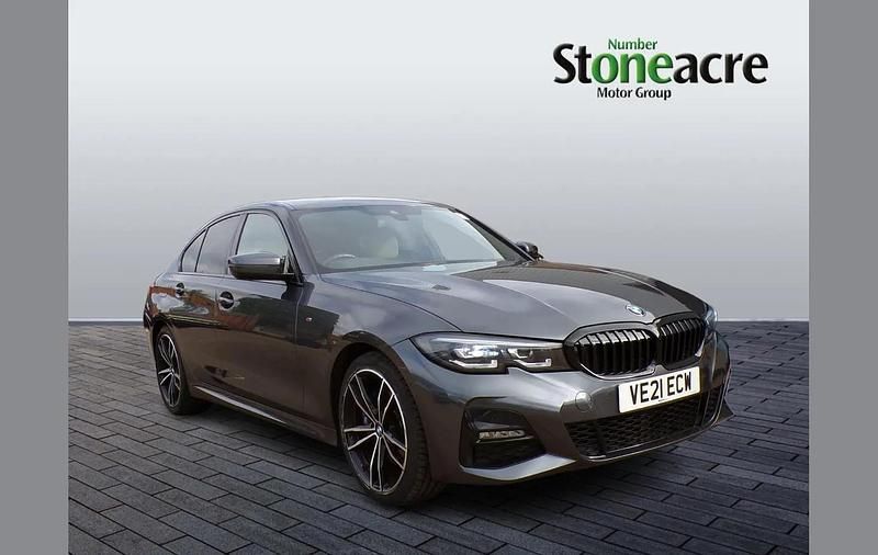 Grey Used 2021 BMW 320 M Sport Sedan | £23,995 (Fair price) - Image 1/4