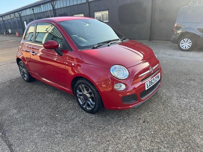 Used Fiat 500 S 69 HP (50 kW) 2013 Red Hatchback