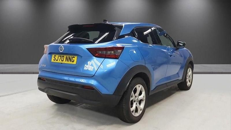 Used Nissan Juke N-Connecta 114 HP (83 kW) 2020 Blue SUV