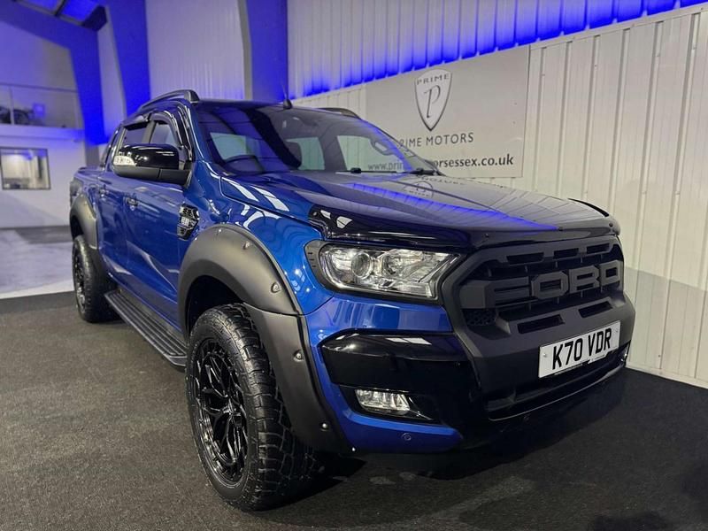 Used Ford Ranger Wildtrack 200 HP (147 kW) 2018 Blue Pickup