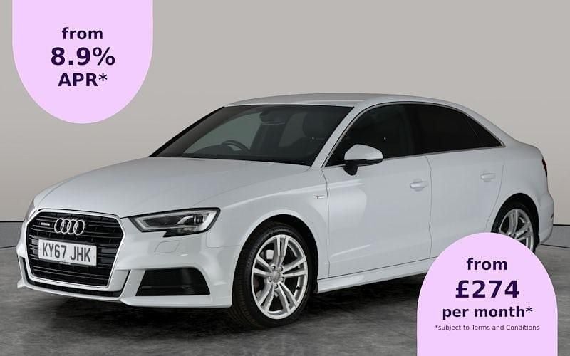 Used 2018 Audi A3 S-Line Sedan | £15,259 (Good price) - Image 1/2