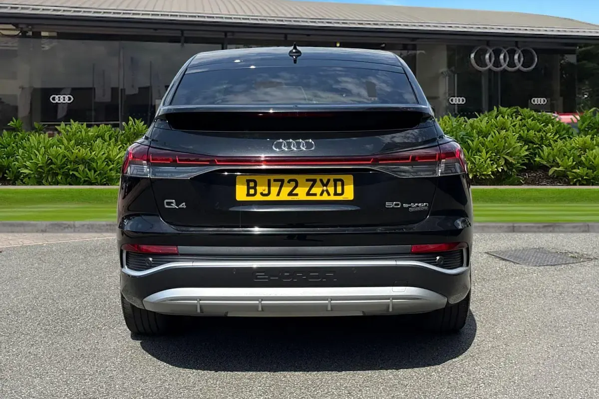 Used Audi Q4 Sportback e-tron S-Line 82 kW (112 HP) 2022 Black SUV