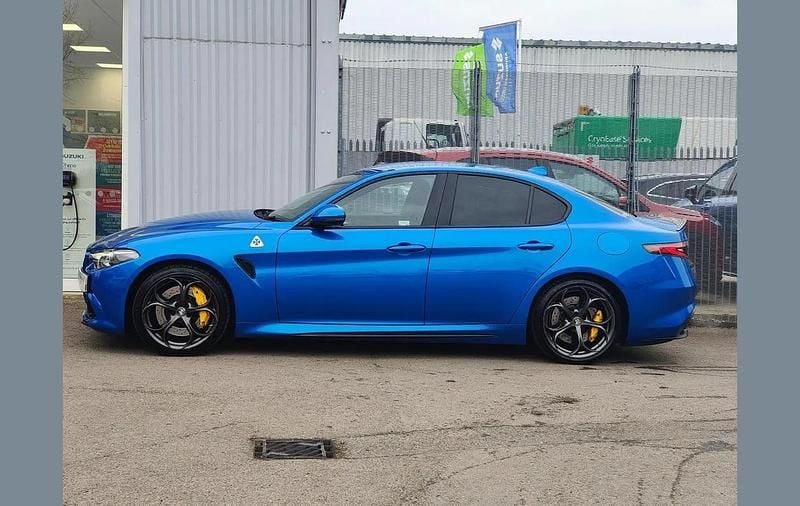 Used Alfa Romeo Giulia Quadrifoglio 510 HP (375 kW) 2022 Blue Sedan