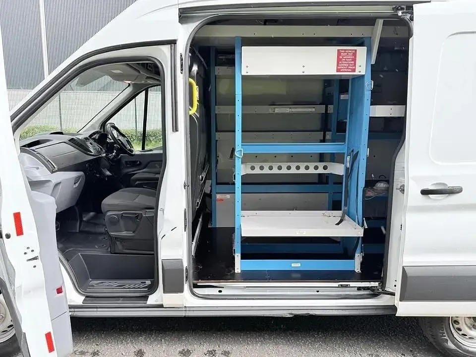 Used Ford Transit 130 HP (95 kW) 2019 White Van