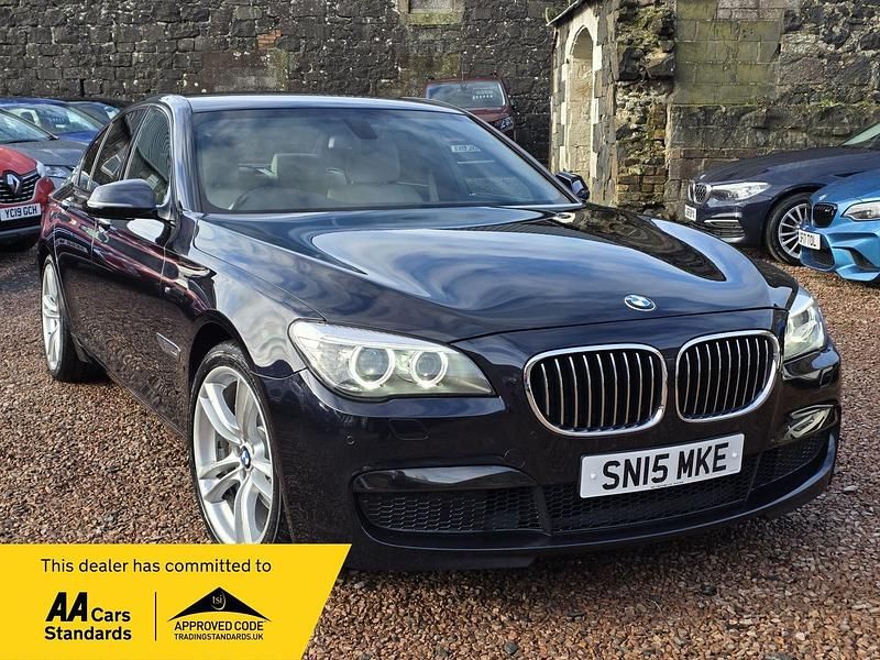 Used BMW 730 M Sport 258 HP (189 kW) 2015 Black Sedan