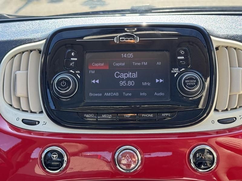 Usado Fiat 500 Lounge 69 HP (50 kW) 2018 Vermelho Citadino