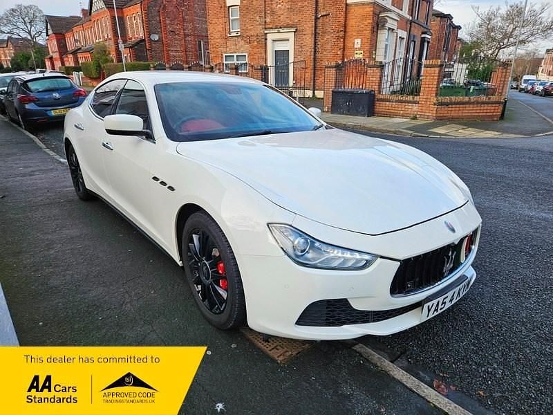 Used Maserati Ghibli 2014 White Sedan