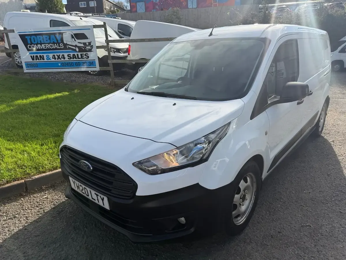 Used Ford Transit 100 HP (73 kW) 2020 White Van