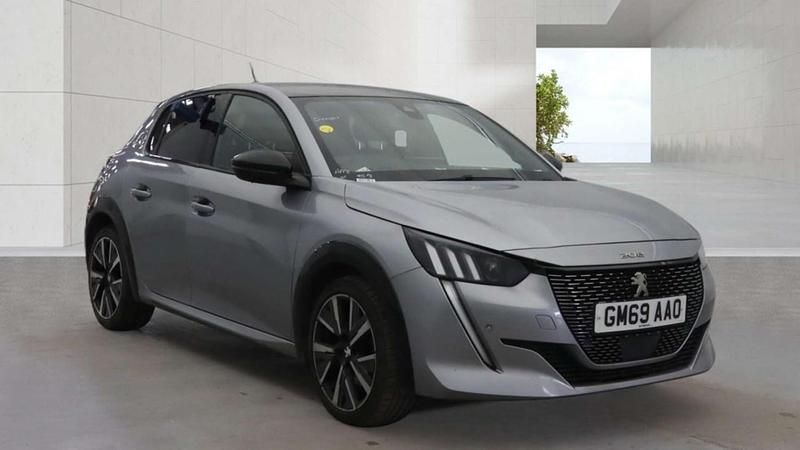 Used Peugeot 208 GT-line 100 HP (73 kW) 2020 Grey Hatchback