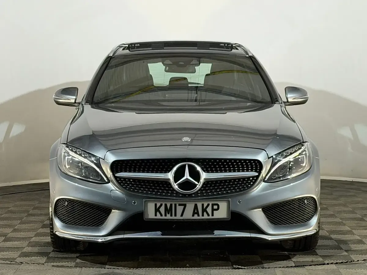 Used Mercedes C250 AMG Line Premium Plus 204 HP (150 kW) 2017 Grey Estate