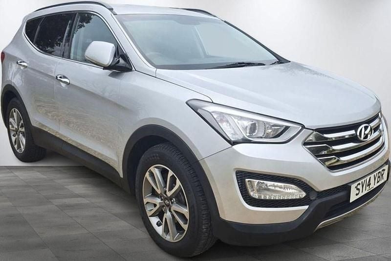 Silver Used 2014 Hyundai Santa Fe Premium SUV | £9,300 (Fair price) - Image 1/1