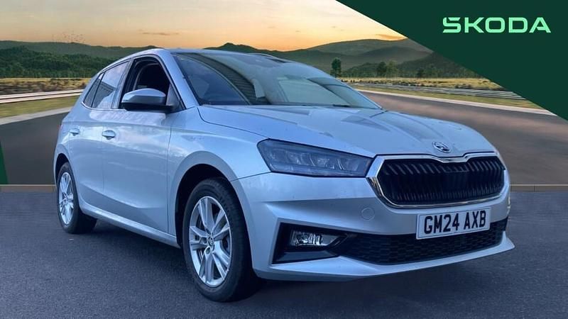 Silver Used 2024 Skoda Fabia SE L Hatchback | £16,330 (Fair price) - Image 1/3