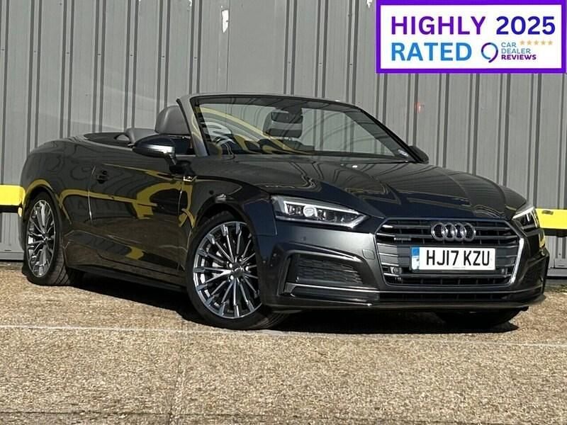 Used Audi A5 Cabriolet S-Line 2017 Grey Cabriolet