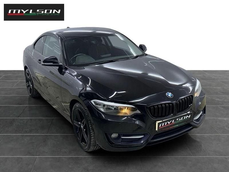 Used BMW 218 Sport Line 150 HP (110 kW) 2015 Black Coupe