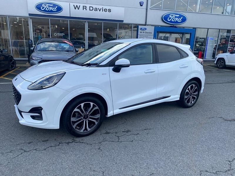Used Ford Puma ST-Line 2022 Frozen white Hatchback