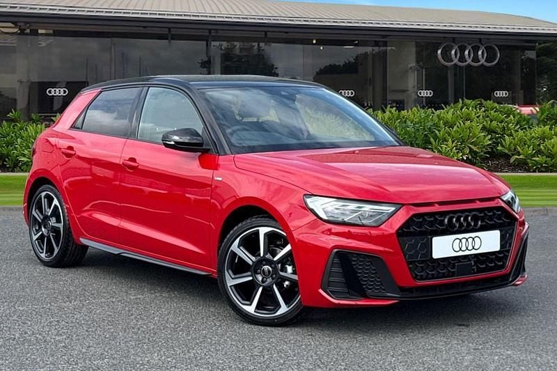 Red New 2025 Audi A1 Sportback Black Edition Hatchback | £25,855 (Good price) - Image 1/4