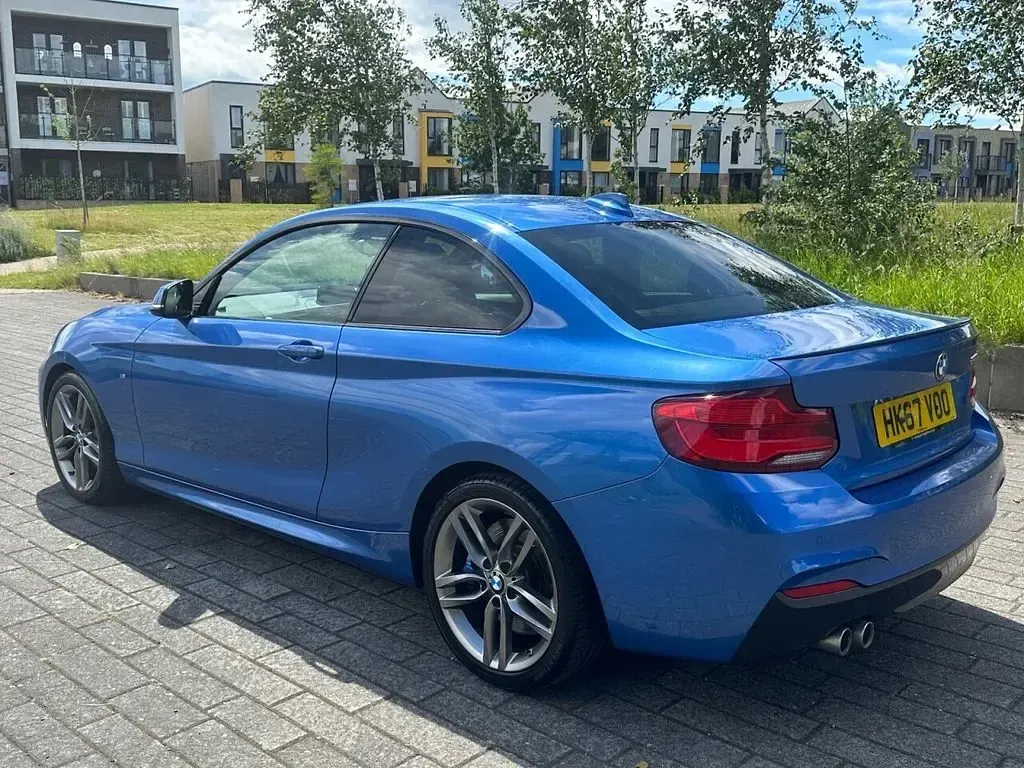 Used BMW 220 M Sport 2018 Blue Coupe