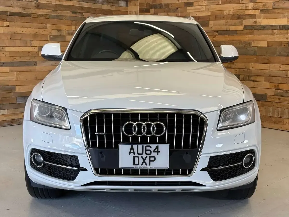 Used Audi Q5 S-line plus 225 HP (165 kW) 2014 White SUV