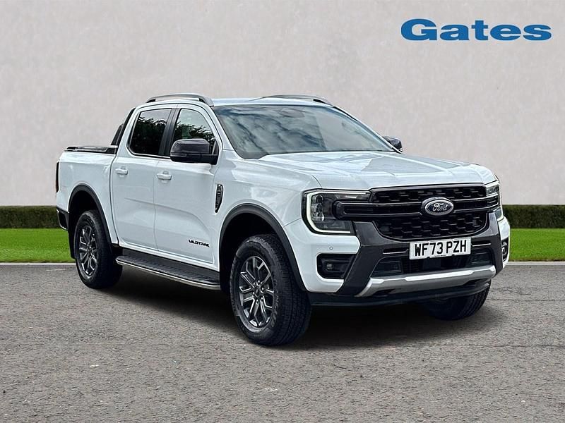 White Used 2023 Ford Ranger Wildtrack Pickup | £28,799 (Good price) - Image 1/4