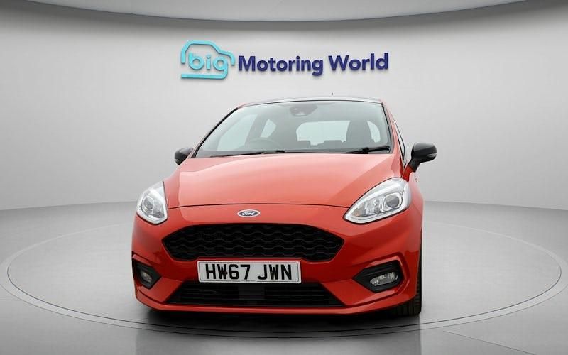Used Ford Fiesta ST-Line 125 HP (91 kW) 2018 Red Hatchback