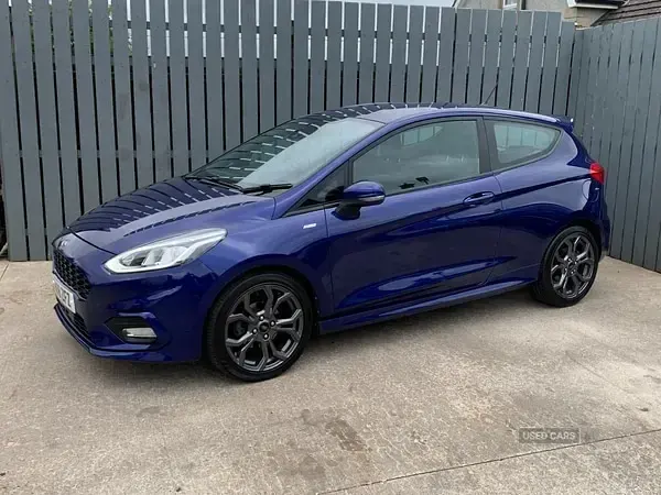 Used Ford Fiesta ST-Line 2018 Blue Hatchback
