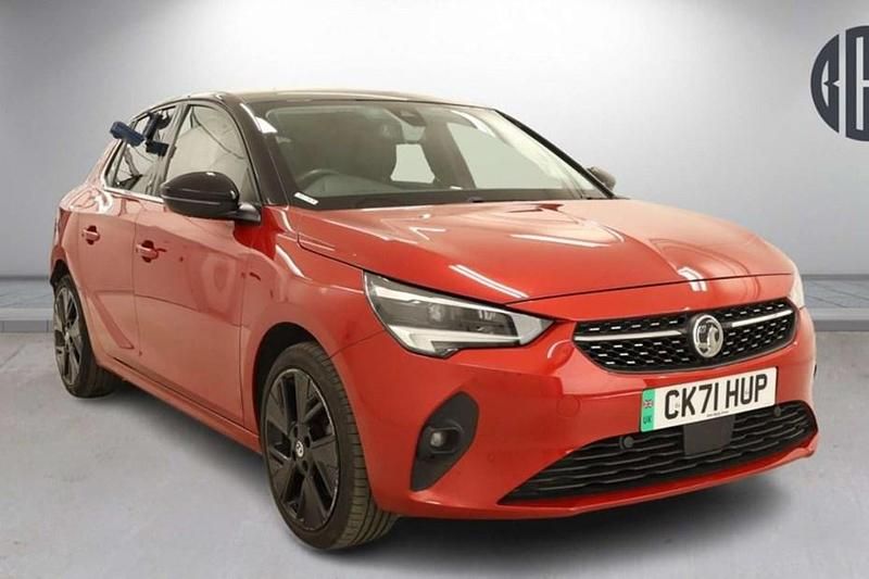 Used Vauxhall Corsa-e Elite 100 kW (136 HP) 2021 Red Hatchback