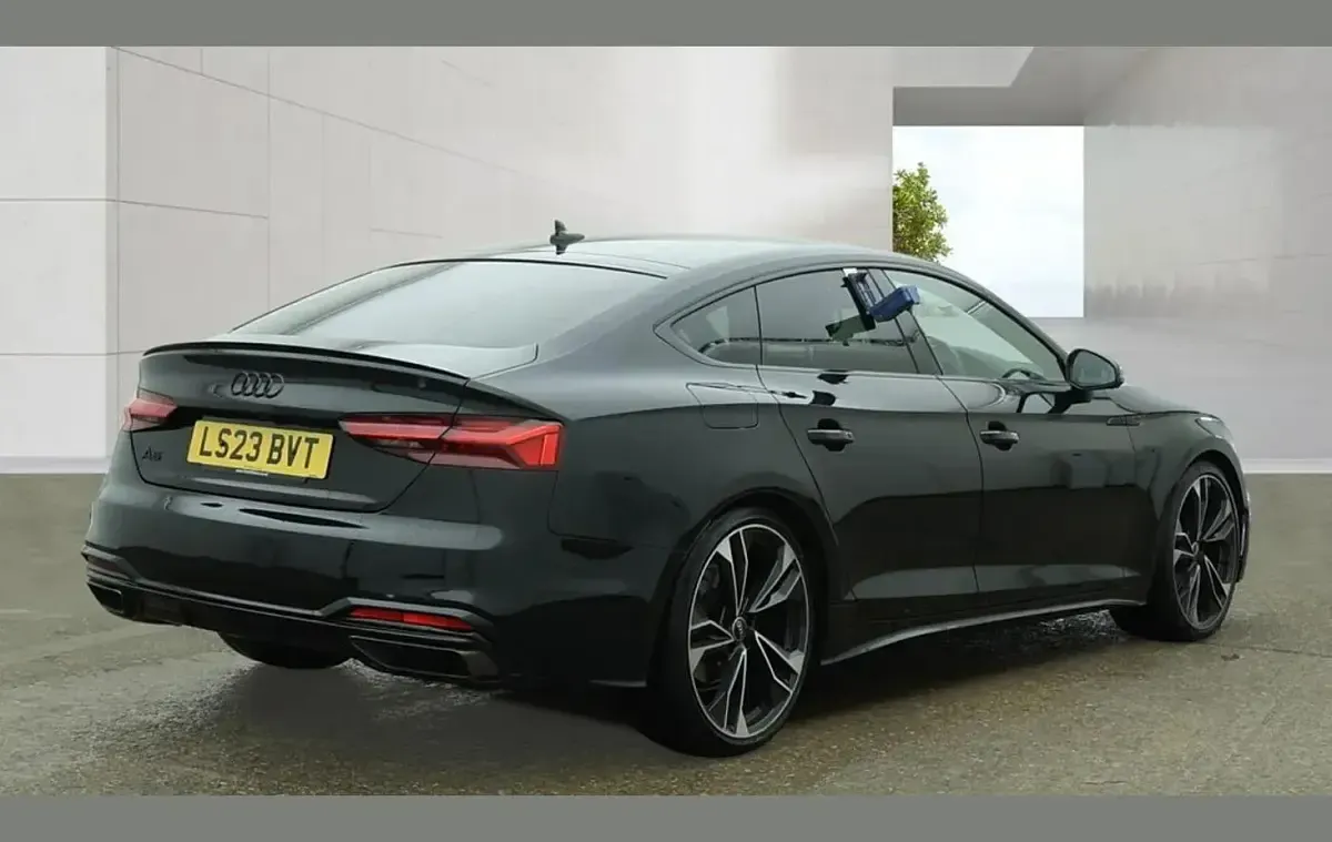 Used Audi A5 Black Edition 200 HP (147 kW) 2023 Black Coupe