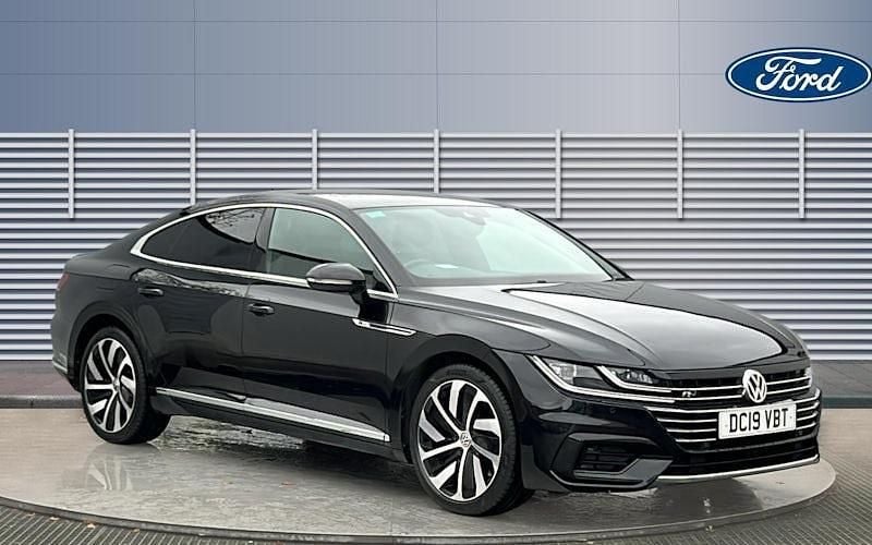 Used VW Arteon R-line 150 HP (110 kW) 2019 Black Hatchback