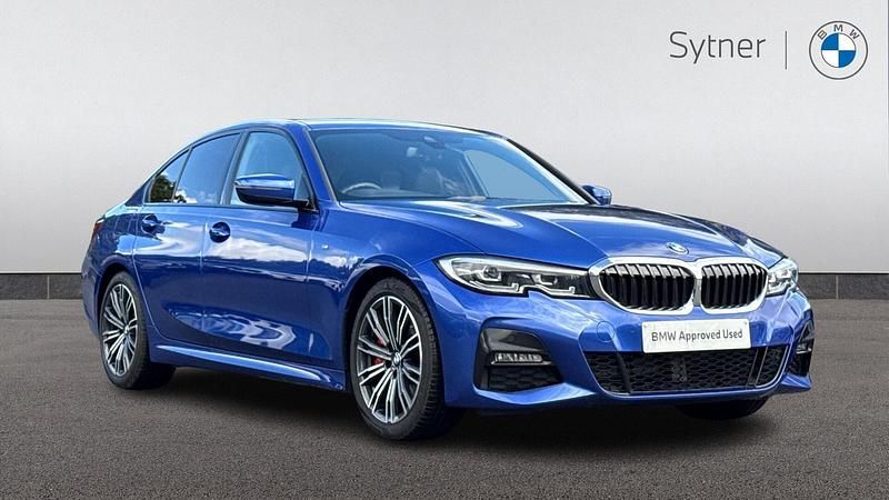 Blue Used 2021 BMW 330 M Sport | £28,000 (Fair price) - Image 1/4