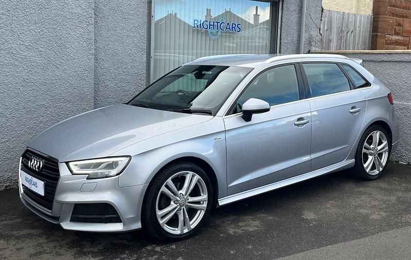 Used Audi A3 S-Line 2019 Silver Sedan