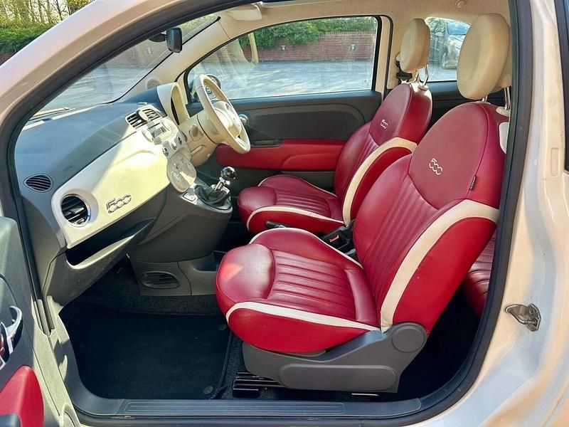 Used Fiat 500 69 HP (50 kW) 2014 White Hatchback