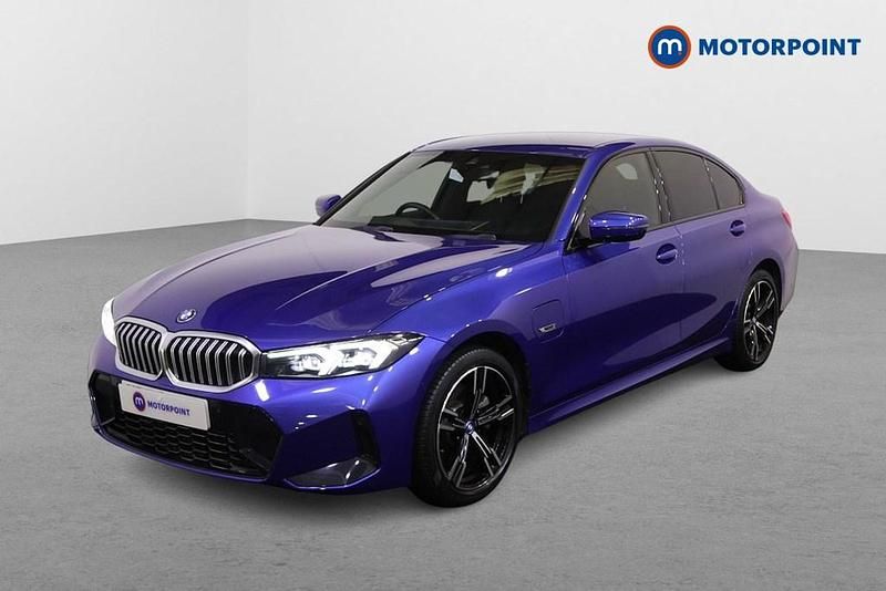 Used BMW 330e M Sport 292 HP (214 kW) 2023 Blue Sedan