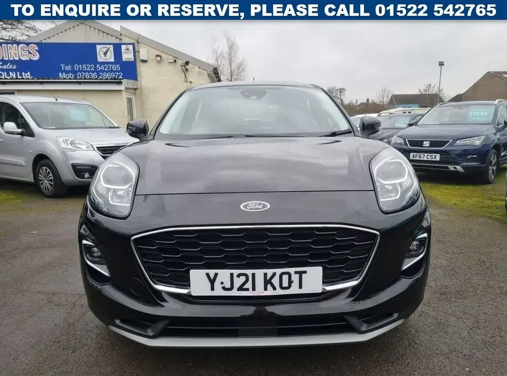 Used Ford Puma Titanium 125 HP (91 kW) 2021 Black SUV