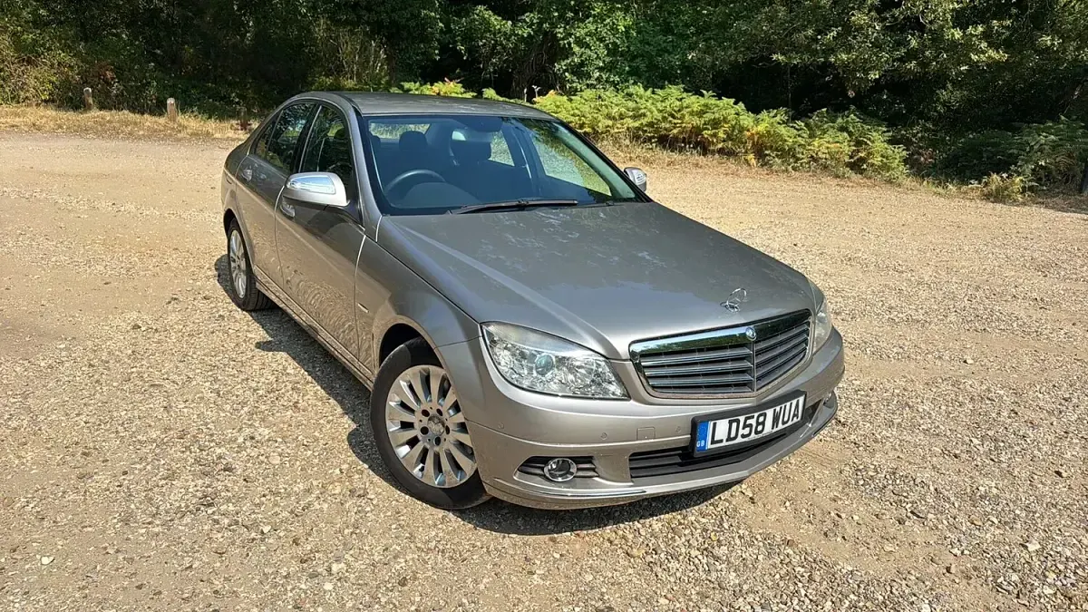 Used Mercedes C220 Elegance 2008 Silver Sedan